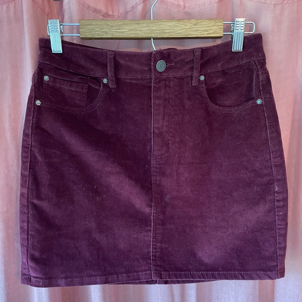 Garage Corduroy Mini Skirt